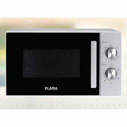 Magnetron met Grill Flama 1803FL 700W 20 L Zilverkleurig Staal 700 W 20 L