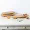Snackdienblad Bidasoa Bambu Bruin Hout 36 x 15,5 x 4,8 cm