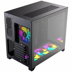 ATX Semi-toren doos Forgeon Tiberium Zwart