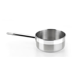 Kookpot BRA PROFESIONAL Roestvrij staal Ø 12 cm Grijs Zilverkleurig 500 ml