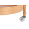 Planken DKD Home Decor 43,6 x 43,6 x 90,5 cm Natuurlijk Roestvrij staal Aluminium Bamboe Met wiel...