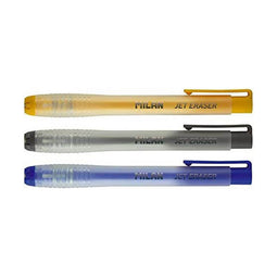 Gom Milan Jet eraser Potlood Blauw Multicolour
