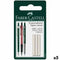 Gom Faber-Castell Navulling Wit (5 Stuks)