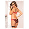 Ondergoed Set Seven Til Midnight 9624 Zwart/Rood (L - EU 42-44)