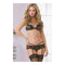Ondergoed Set Seven Til Midnight Zwart Maat S