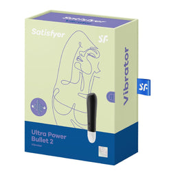 Kogel Vibrator Ultra Power Satisfyer Zwart