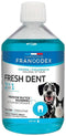 FRANCODEX Fresh dent mondhygiëne vloeistof - honden/katten formule - 500ml