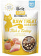 BRIT Care Raw Treat Hair&Skin fish with turkey - Kattensnoepje - 40g