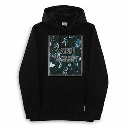 Herenhoodie Vans Night Garden Zwart Maat M