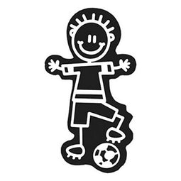 Autotape Family Jongen Voetbal