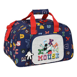 Sporttas Mickey Mouse Clubhouse Only one Marineblauw (40 x 24 x 23 cm)