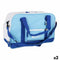 Sporttas met Schoenenhouder LongFit Care Blauw/Wit (2 Stuks)