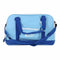 Sporttas met Schoenenhouder LongFit Care Blauw/Wit (2 Stuks)