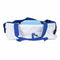 Sporttas met Schoenenhouder LongFit Care Blauw/Wit (2 Stuks)