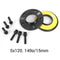 Set spoorverbreders OMP OMPS08851501 5 x 120 74,1 M12 x 1,50 15 mm