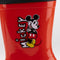 Kinderregenlaarzen Mickey Mouse Rood Schoenmaat 26