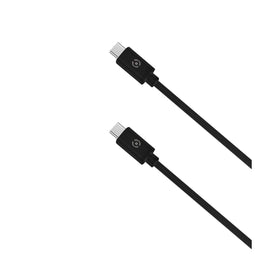 Kabel USB C Celly USBCUSBCPD3MBK Zwart 3 m