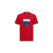 Heren-T-Shirt met Korte Mouwen Fila FAM0447 30002 Rood Maat M