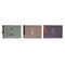 Toilettas DKD Home Decor Bruin Groen Bordeaux Canvas Yoga 31 x 1 x 21 cm (3 Stuks)