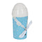 Fles met deksel en rietje Safta Elefantes Groen PVC 500 ml