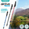 Trekking stok Aktive Aluminium 135 cm (10 Stuks)