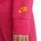 Sweatshirt met Capuchon voor Meisjes CROP HOODIE Nike DM8372 666 Roze Maat 16 jaar