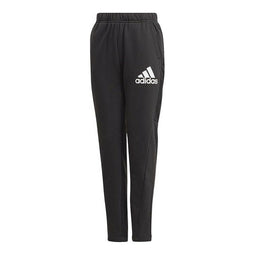 Lange sportbroek Adidas Badge of Sport Zwart Kinderen Maat 15-16 Jaar