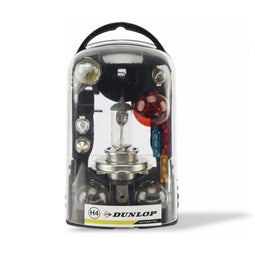Gloeilamp voor de auto Dunlop Zekering H4 12 V (11 Onderdelen)