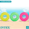 Opblaasbare Drijvende Donut Intex Neon 91 x 91 cm (24 Stuks)
