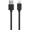 USB-kabel BigBen Connected WCBLMFI1MB Zwart 1 m (1 Stuks)