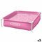 Zwembad Verwijderbaar Intex 342 L 122 x 30 x 122 cm Roze (3 Stuks)