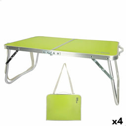 Vouwtafel Aktive Pistache 60 x 25 x 40 cm (4 Stuks)