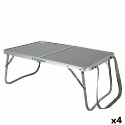 Vouwtafel Aktive Camping Antraciet 60 x 25 x 40 cm (4 Stuks)