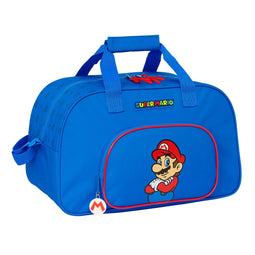Sporttas Super Mario Play Blauw Rood 40 x 24 x 23 cm