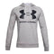 Herenhoodie Under Armour Rival Big Logo Lichtgrijs Maat L