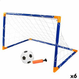 Voetbaldoel Colorbaby 92 x 63 x 55 cm (6 Stuks)