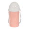 Fles met deksel en rietje Safta Patito Roze PVC 500 ml