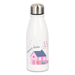 Waterfles Glow Lab Sweet home Roze 500 ml