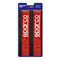 Kussentje voor veiligheidsgordel Sparco SPC1208RD Rood (2 Stuks)