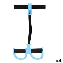 Elastische Weerstandsbanden LongFit Sport Pedaal (4 Stuks)