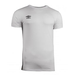 Heren-T-Shirt met Korte Mouwen Umbro 64887U 096 Wit Maat M