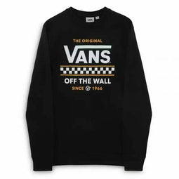 Herensweater zonder Capuchon Vans Zwart Maat M