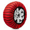 Sneeuwkettingen voor auto's Classic Rood Textiel Maat 54