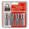 Anti-diefstalschroeven BC Corona TOR9930 12X125 L28 17/19 (4 uds)