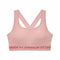 Sportbeha Under Armour Crossback Mid Roze Maat S