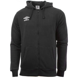 Herenhoodie Umbro THROUGH SMALL LOGO Zwart Maat M