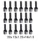 Set spoorverbreders OMP 5x108 58,1 M12 x 1,25 + M14 x 1,5 15 mm