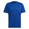 Heren-T-Shirt met Korte Mouwen Aeroready Designed To Move Adidas Blauw Maat L