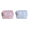 Reistasje DKD Home Decor Blauw Wit Groen Roze polialgodon osos 15 x 6 x 12 cm (2 Stuks)