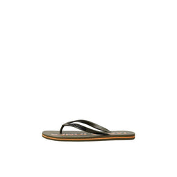 Heren Slippers Jack & Jones JFWLOGO 12230641 Groen Schoenmaat 42-43